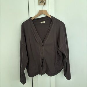 Madewell Sweatshirt Cardigan Oversized